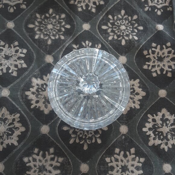 Vintage Crystal Clear Industries Coventry Crystal Candy Jar - Picture 5 of 6